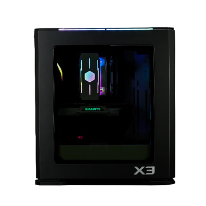 Zalman X3 BLACK ATX, ARGB fan x4, T-G