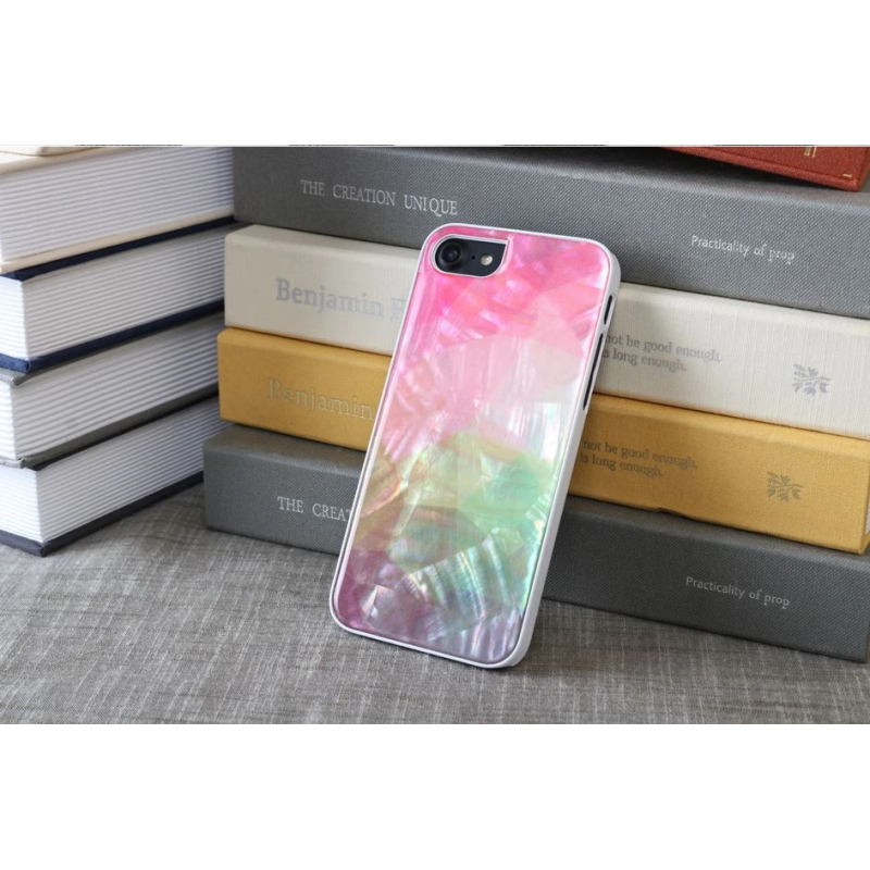iKins case for Apple iPhone 8-7 water flower white