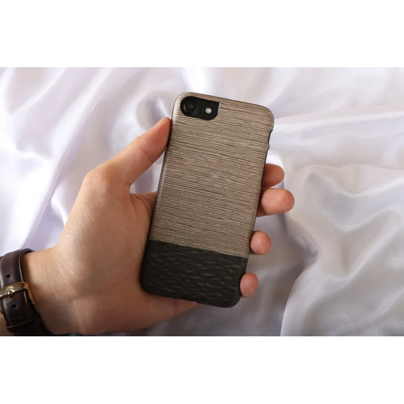 MAN&WOOD case for iPhone 7-8 lattis black
