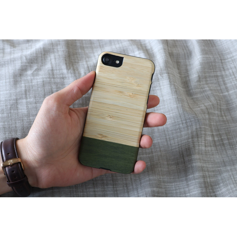 MAN&WOOD case for iPhone 7-8 bamboo forest black
