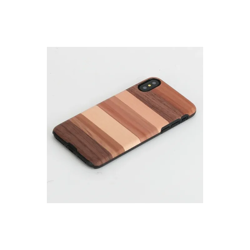 MAN&WOOD SmartPhone case iPhone X-XS sabbia black