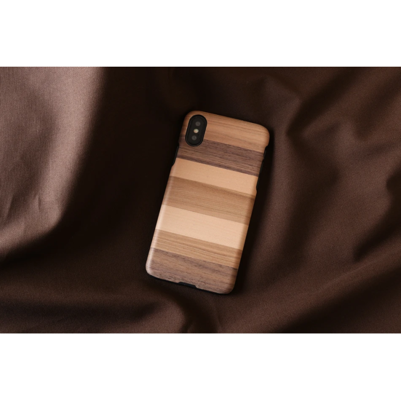 MAN&WOOD SmartPhone case iPhone X-XS sabbia black