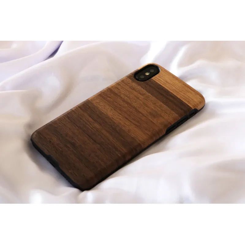 MAN&WOOD SmartPhone case iPhone X-XS fango black