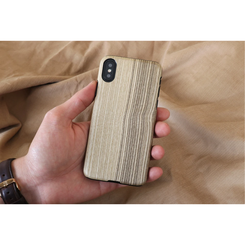 MAN&WOOD SmartPhone case iPhone X-XS vintage olive black