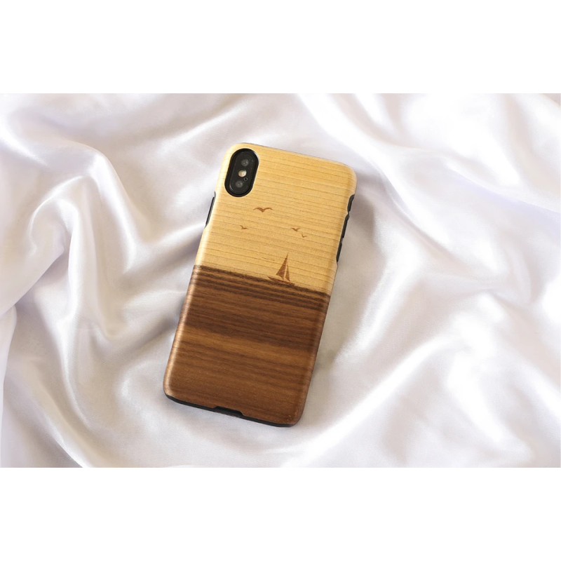 MAN&WOOD SmartPhone case iPhone X-XS mare black