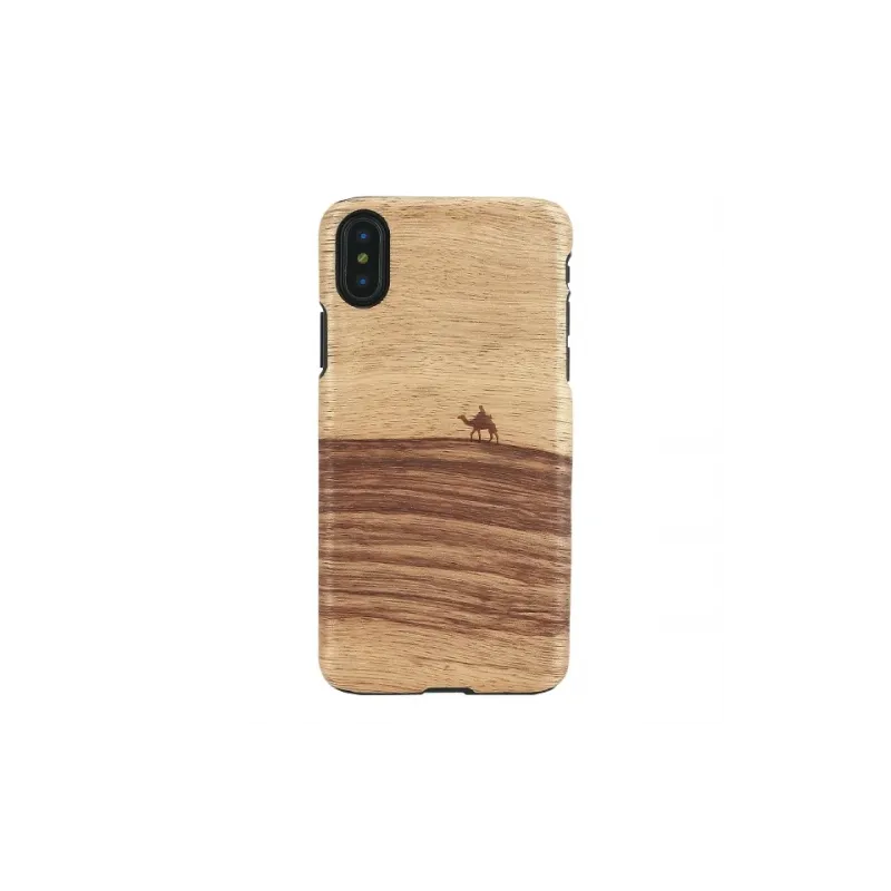 MAN&WOOD SmartPhone case iPhone X-XS terra black