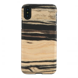 MAN&WOOD SmartPhone case iPhone X-XS white ebony black
