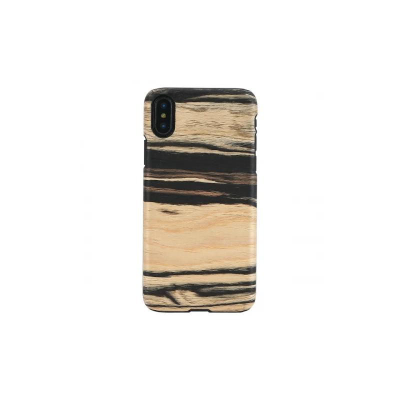 MAN&WOOD SmartPhone case iPhone X-XS white ebony black
