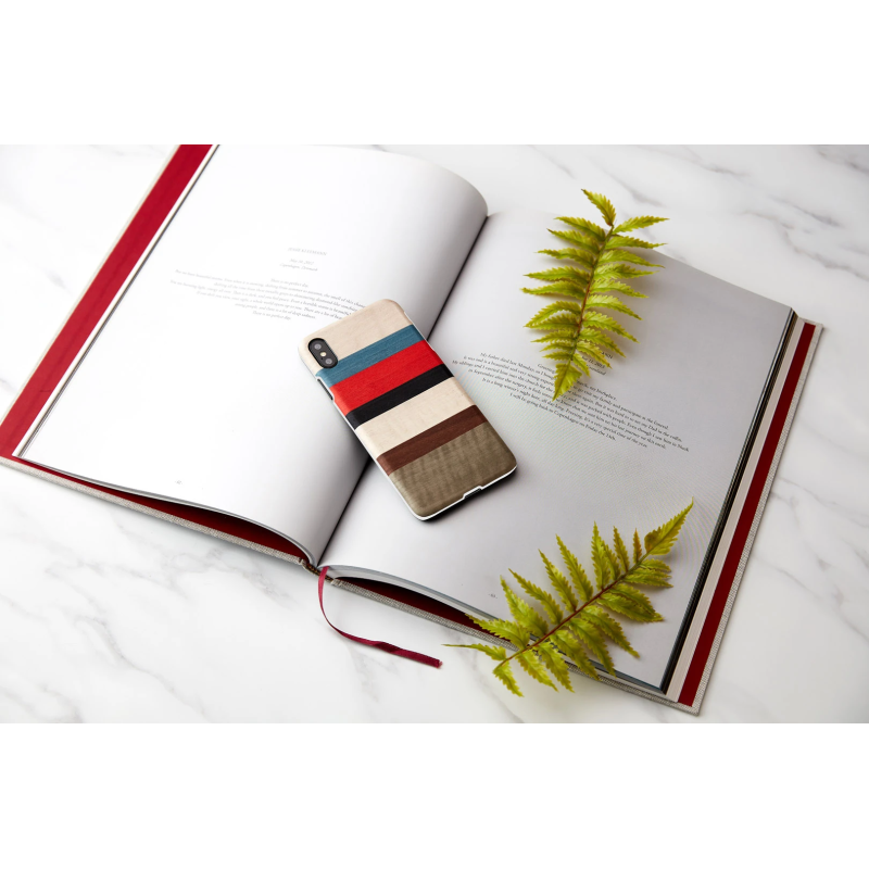 MAN&WOOD SmartPhone case iPhone X-XS corallina white