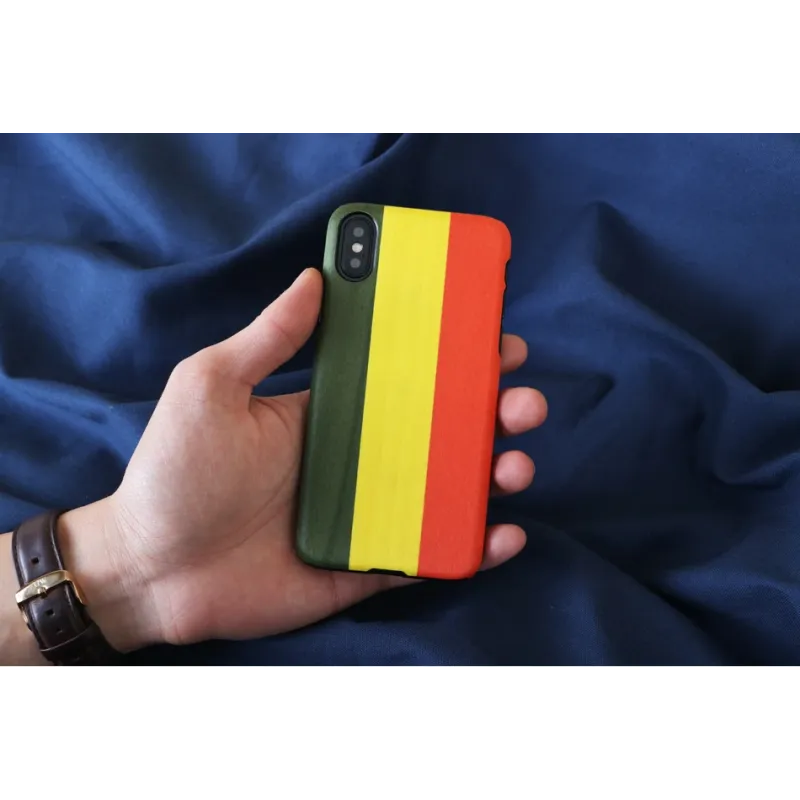 MAN&WOOD SmartPhone case iPhone X-XS reggae black
