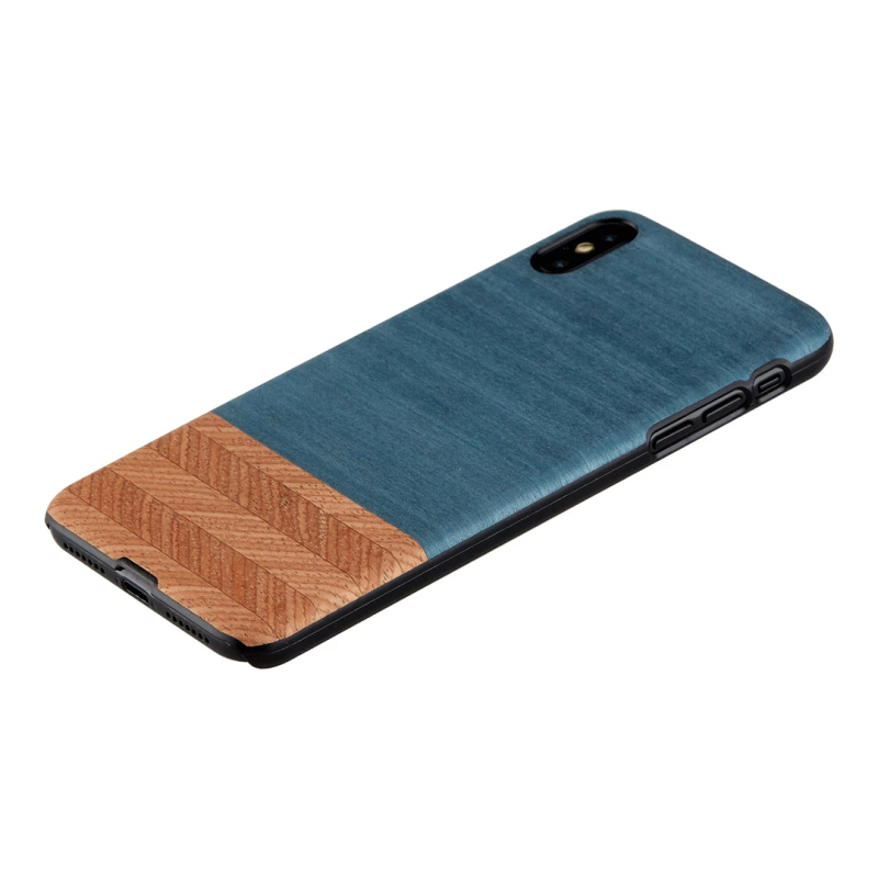 MAN&WOOD SmartPhone case iPhone X-XS denim black