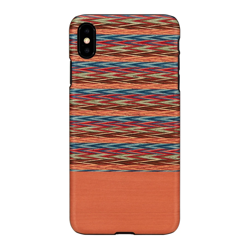 MAN&WOOD SmartPhone case iPhone X-XS browny check black