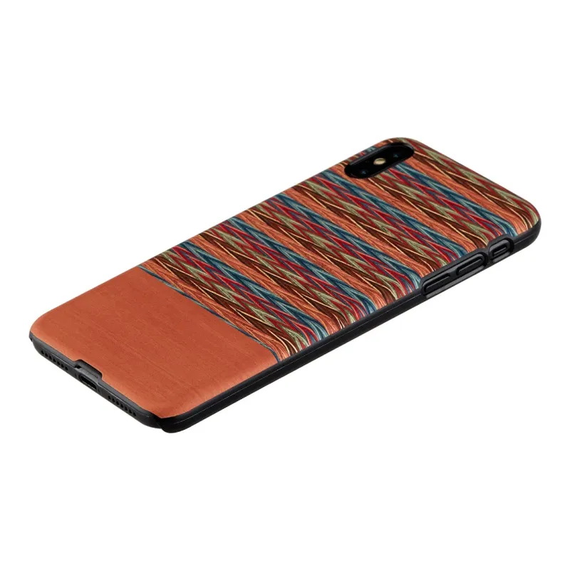 MAN&WOOD SmartPhone case iPhone X-XS browny check black
