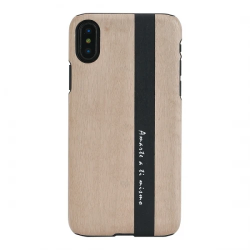 MAN&WOOD SmartPhone case iPhone X-XS diario black