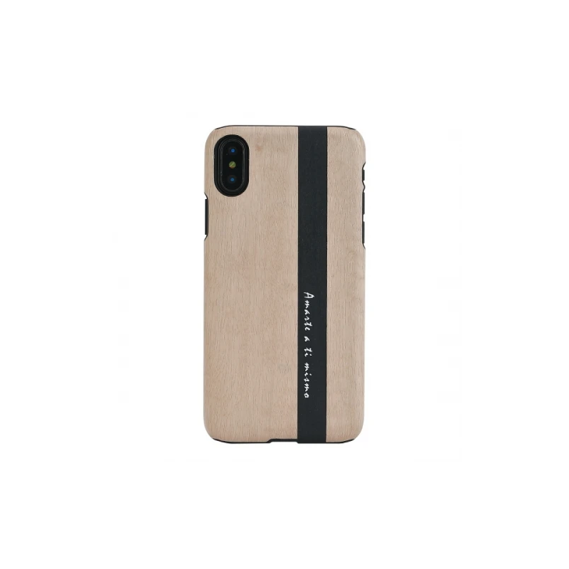 MAN&WOOD SmartPhone case iPhone X-XS diario black