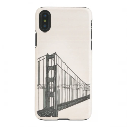 MAN&WOOD SmartPhone case iPhone X-XS hand bridge black