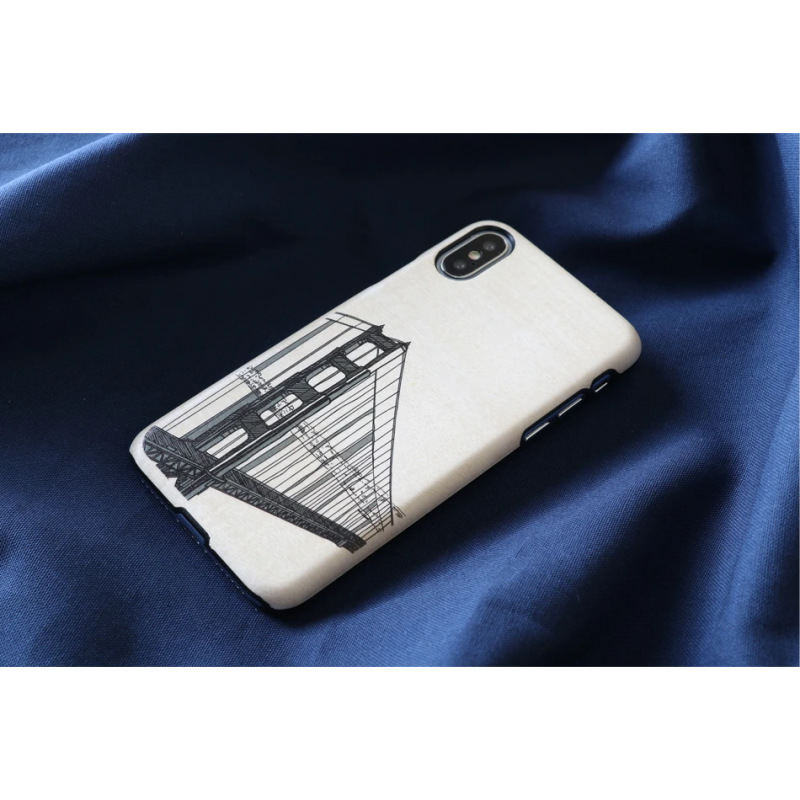 MAN&WOOD SmartPhone case iPhone X-XS hand bridge black