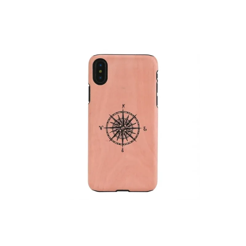 MAN&WOOD SmartPhone case iPhone X-XS compass black