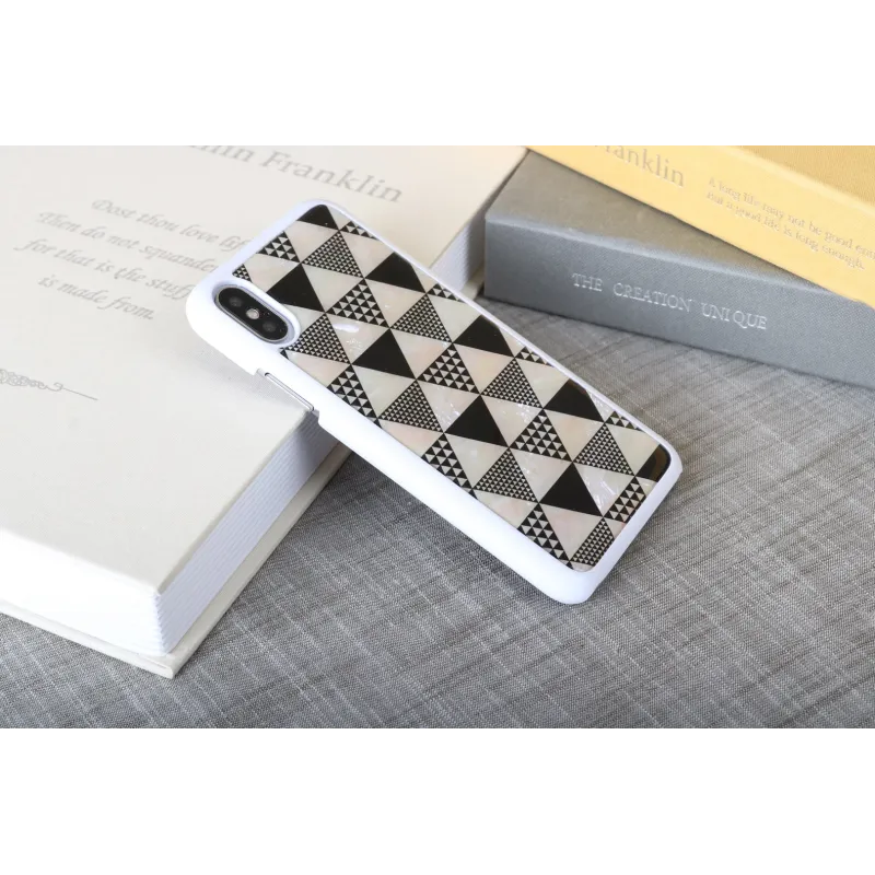 iKins SmartPhone case iPhone XS-S pyramid white