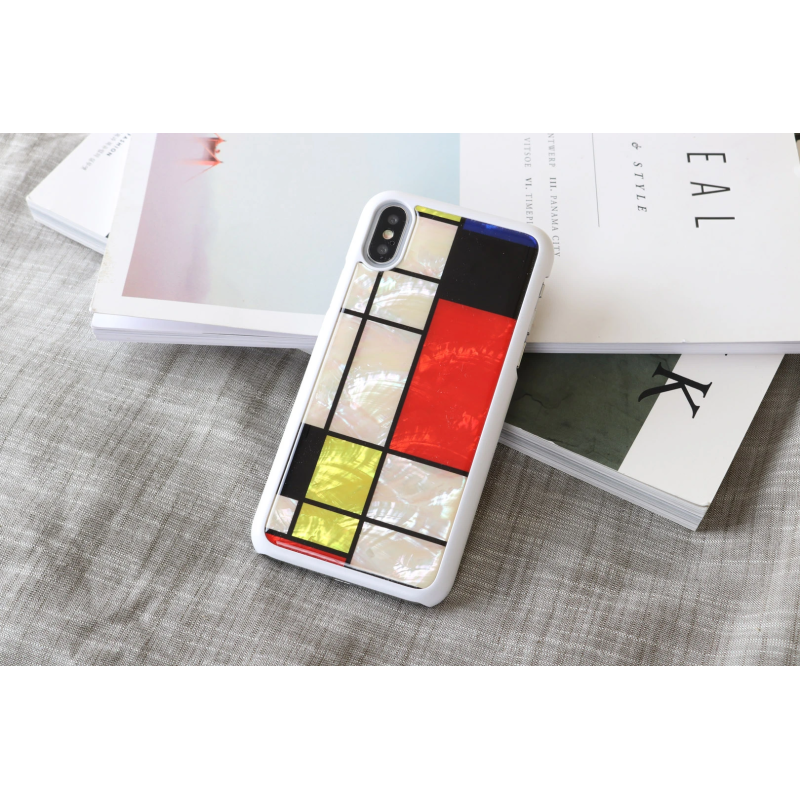 iKins SmartPhone case iPhone XS-S mondrian white