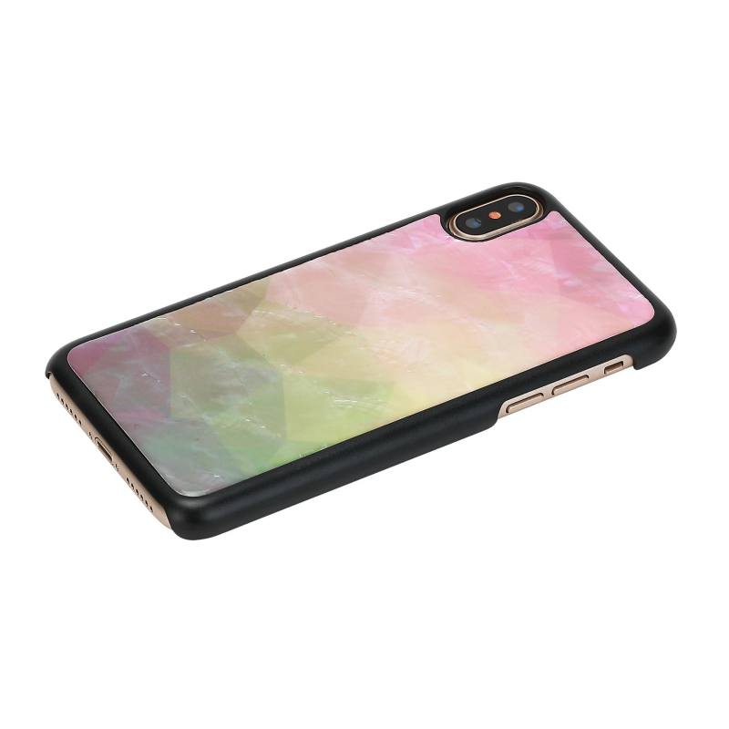 iKins SmartPhone case iPhone XS-S water flower black