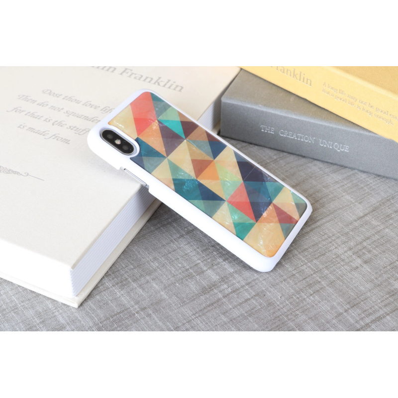 iKins SmartPhone case iPhone XS-S mosaic white