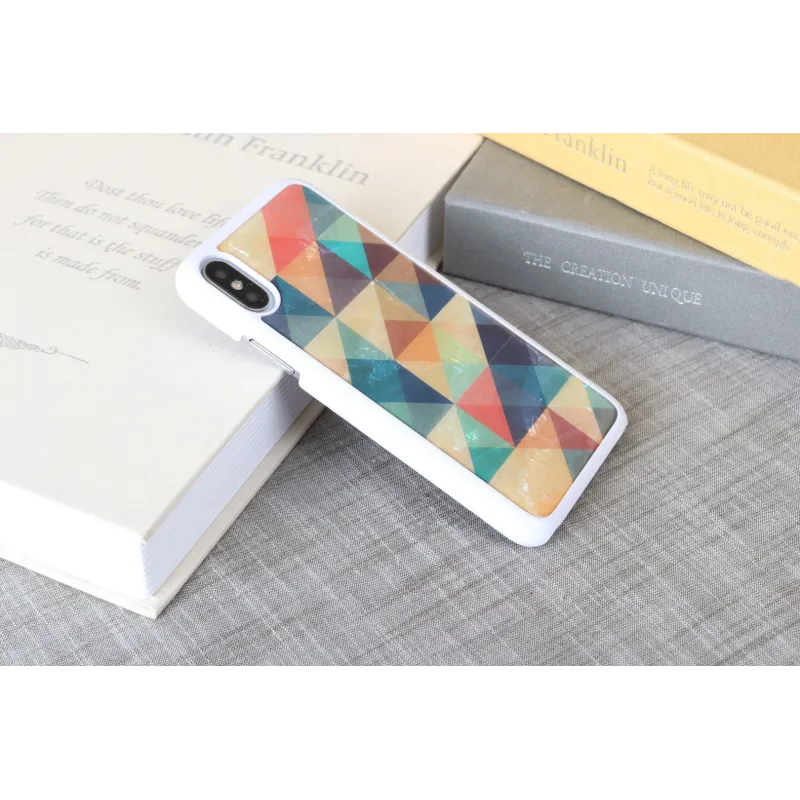 iKins SmartPhone case iPhone XS-S mosaic white