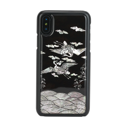 iKins SmartPhone case iPhone XS-S crane black
