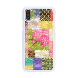 iKins SmartPhone case iPhone XS-S cherry blossom white