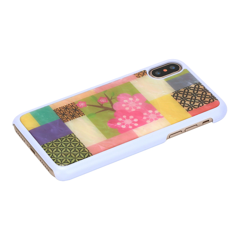 iKins SmartPhone case iPhone XS-S cherry blossom white