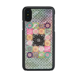 iKins SmartPhone case iPhone XS-S flower garden black