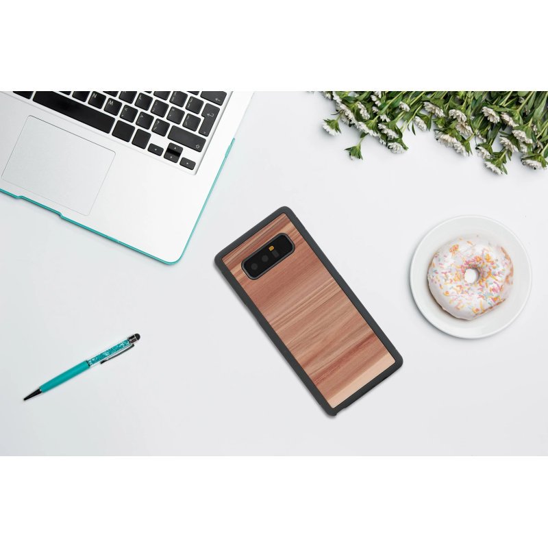MAN&WOOD SmartPhone case Galaxy Note 8 cappuccino black