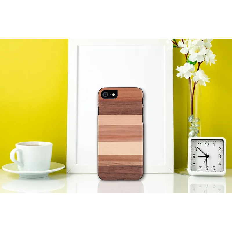 MAN&WOOD case for iPhone 7-8 sabbia black