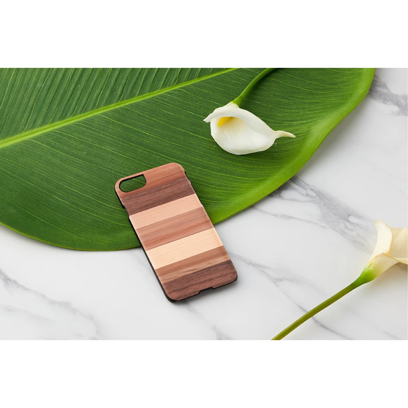 MAN&WOOD case for iPhone 7-8 sabbia black