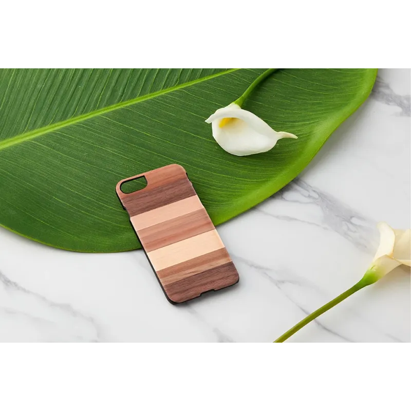 MAN&WOOD case for iPhone 7-8 sabbia black