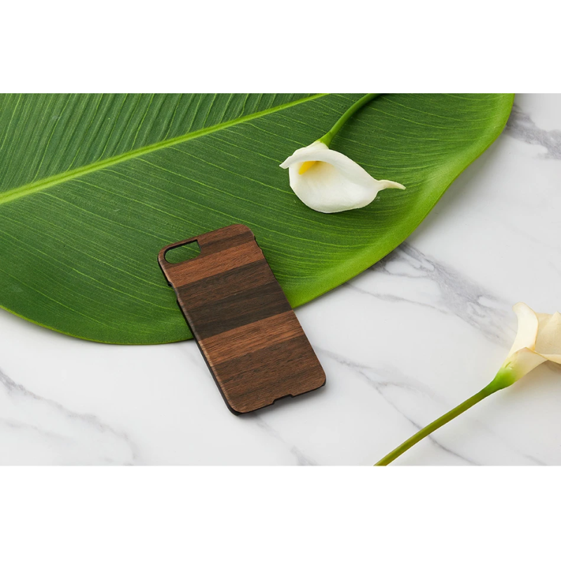 MAN&WOOD case for iPhone 7-8 fango black