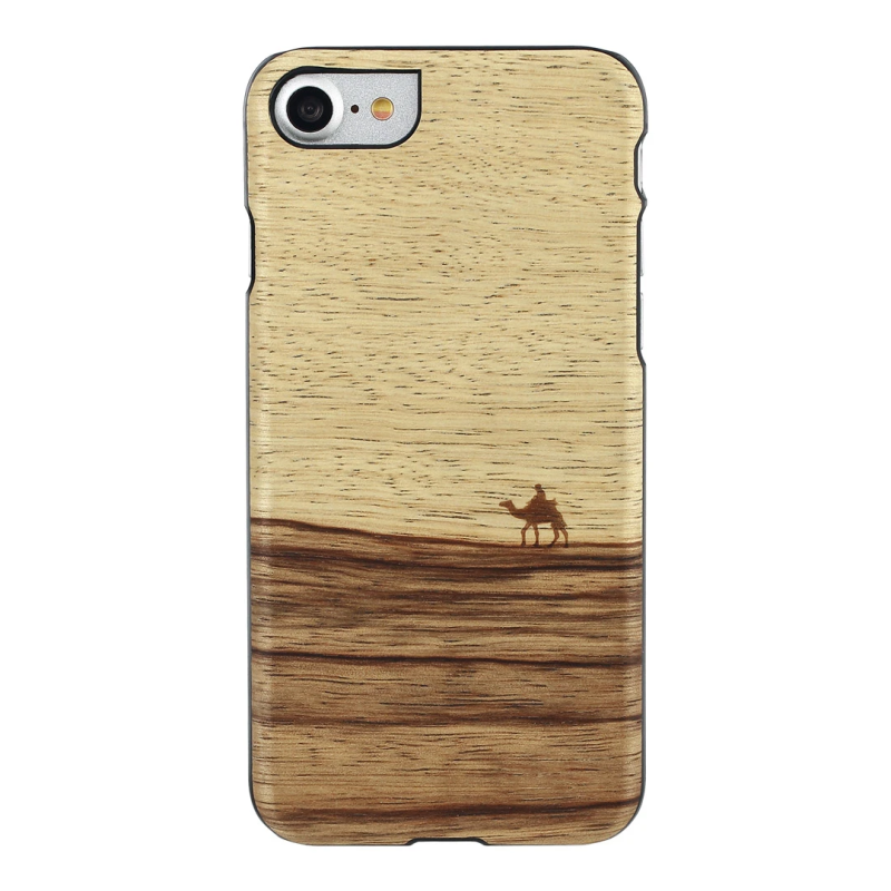 MAN&WOOD case for iPhone 7-8 terra black