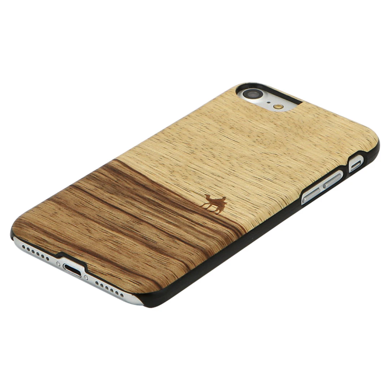 MAN&WOOD case for iPhone 7-8 terra black