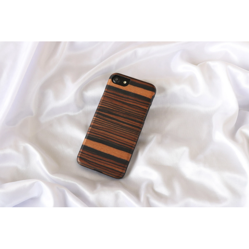 MAN&WOOD case for iPhone 7-8 ebony black