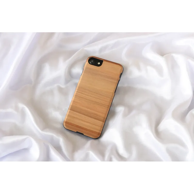 MAN&WOOD case for iPhone 7-8 cappuccino black