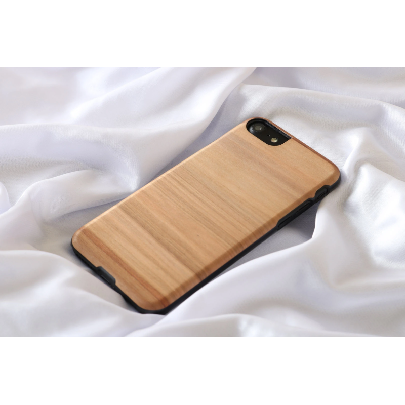 MAN&WOOD case for iPhone 7-8 cappuccino black