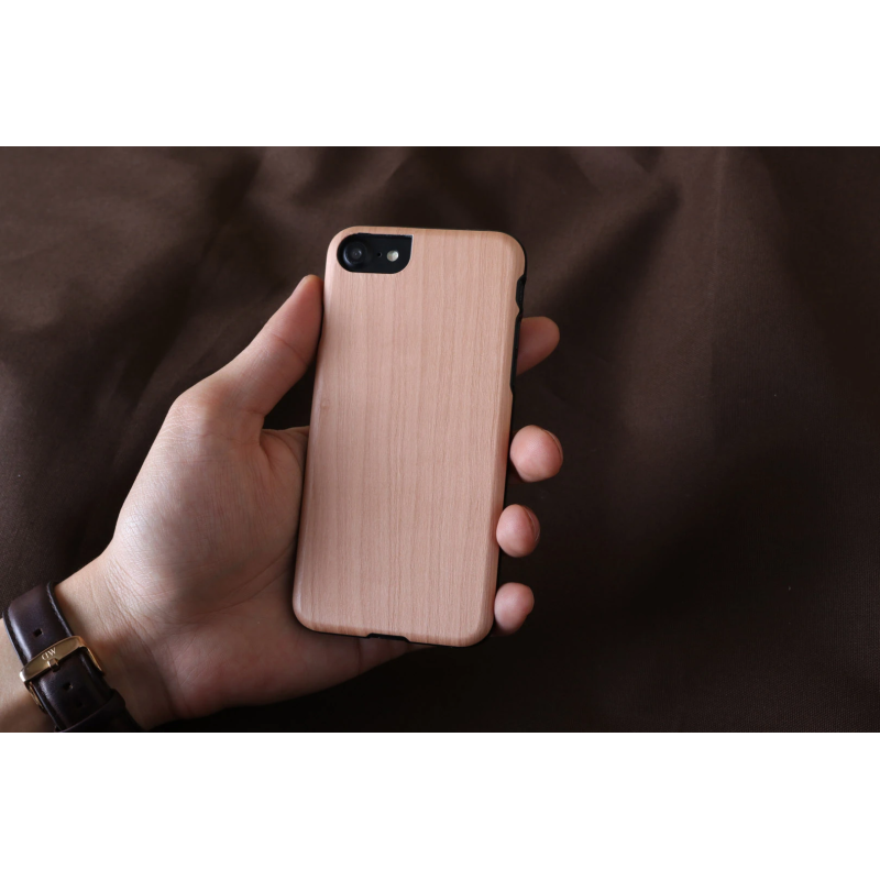 MAN&WOOD case for iPhone 7-8 ampero black