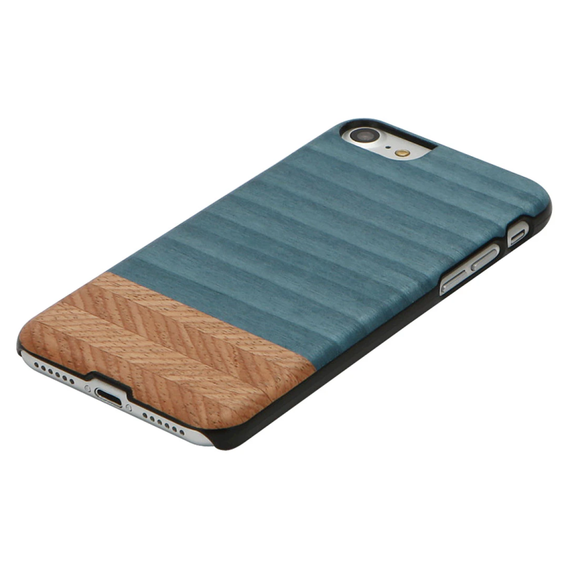 MAN&WOOD case for iPhone 7-8 denim black