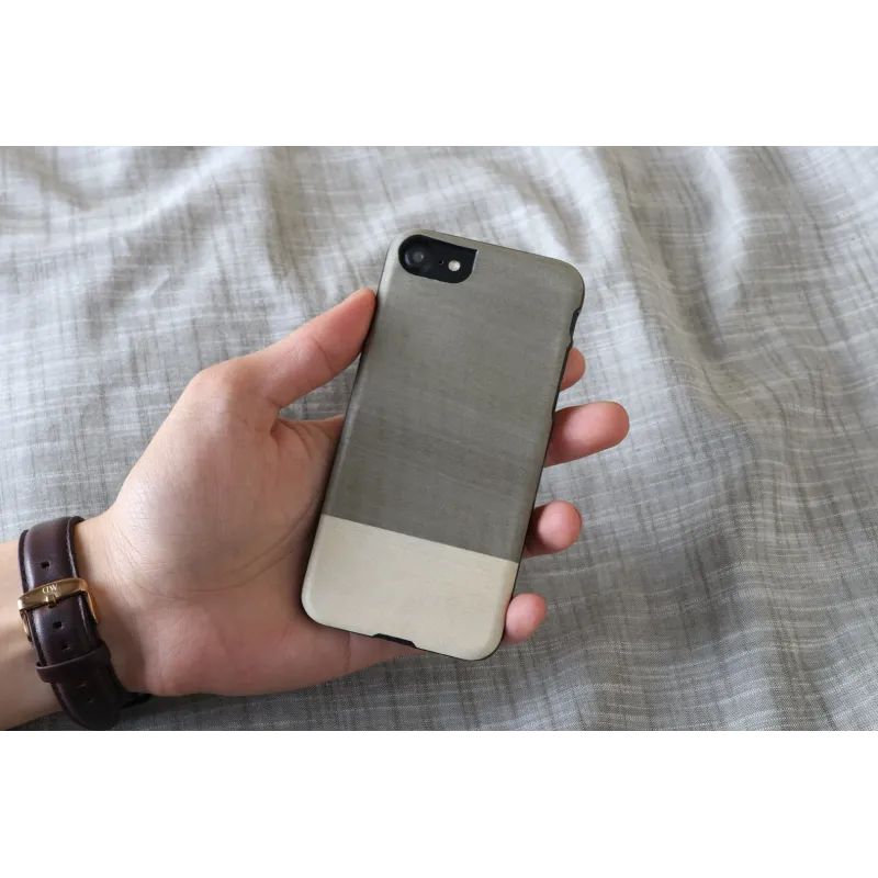 MAN&WOOD case for iPhone 7-8 einstein black