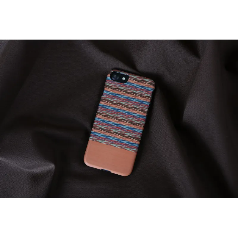 MAN&WOOD case for iPhone 7-8 browny check black