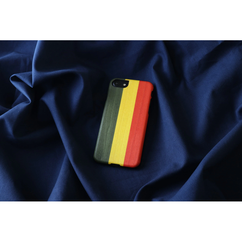 MAN&WOOD case for iPhone 7-8 reggae black