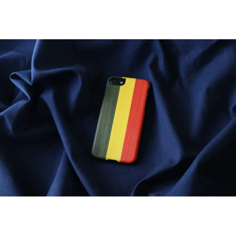 MAN&WOOD case for iPhone 7-8 reggae black