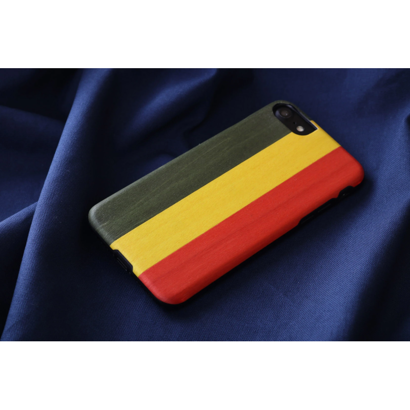 MAN&WOOD case for iPhone 7-8 reggae black