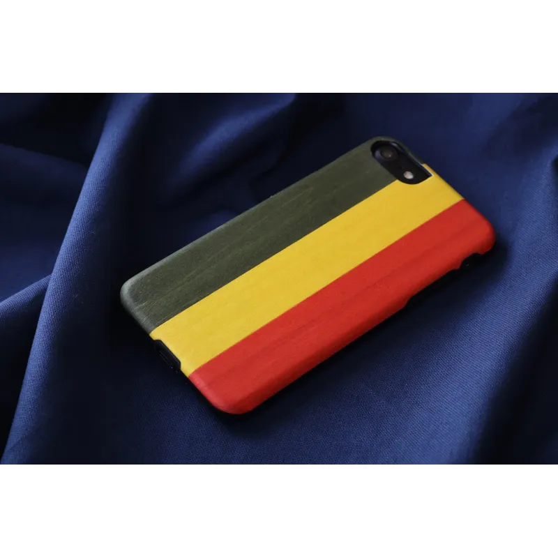 MAN&WOOD case for iPhone 7-8 reggae black