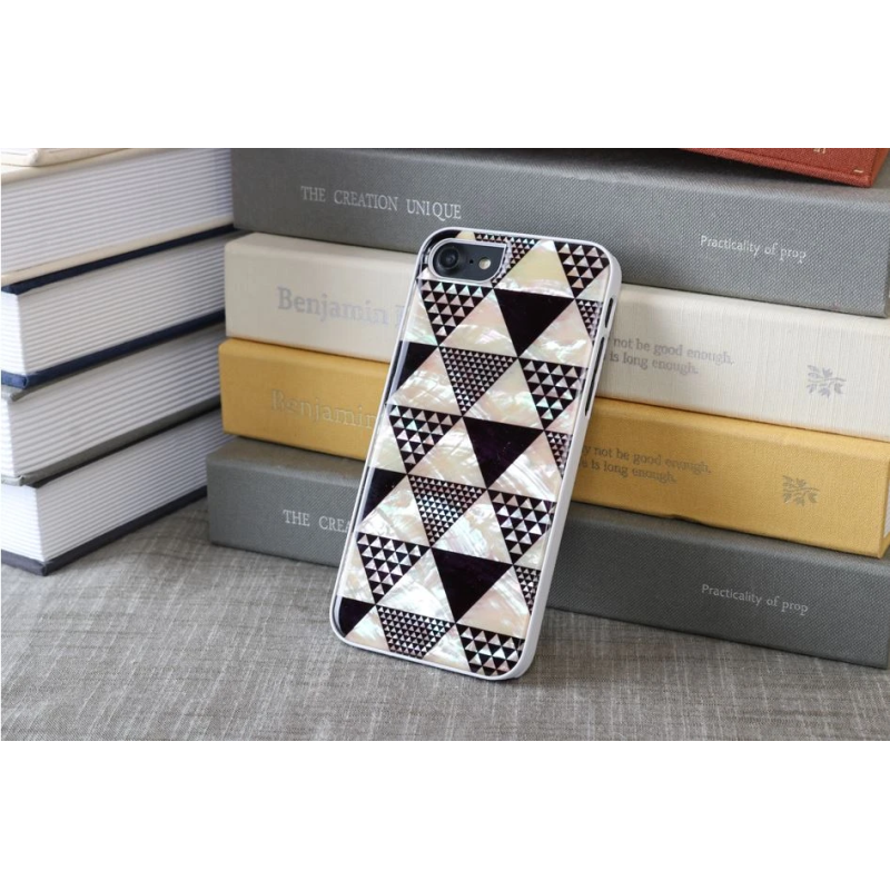iKins case for Apple iPhone 8-7 pyramid white